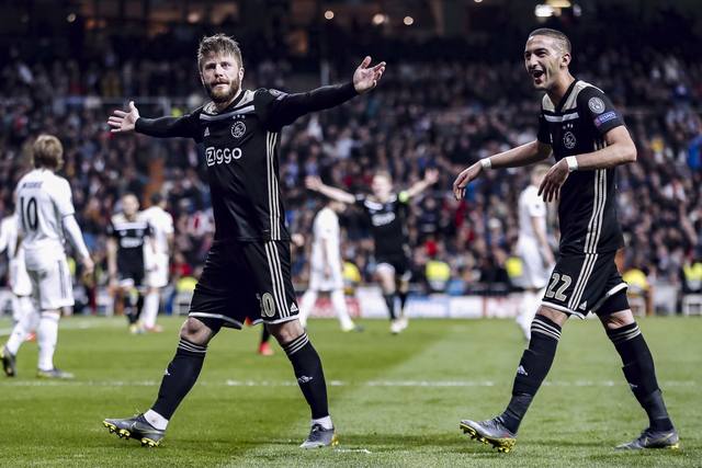 Batacazo en Madrid: Ajax goleó 4-1 al Real y lo eliminó