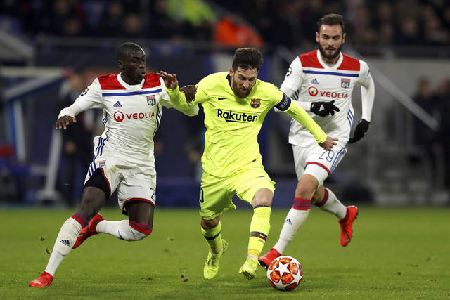 FOTO: Barcelona igualó sin goles con Lyon en la ida de octavos