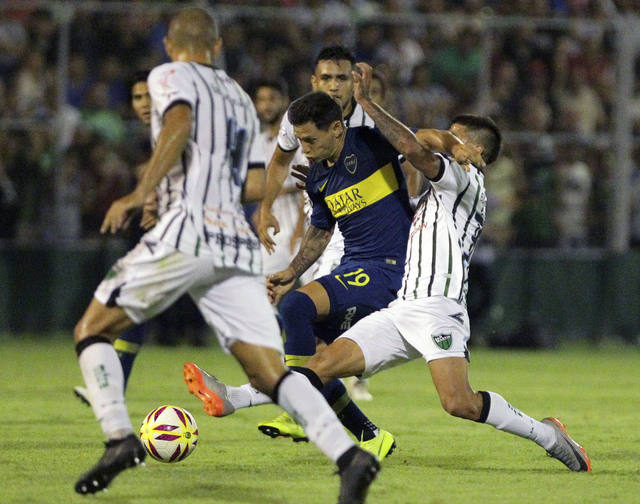 FOTO: Zárate fue el jugador que abrió el encuentro para Boca.