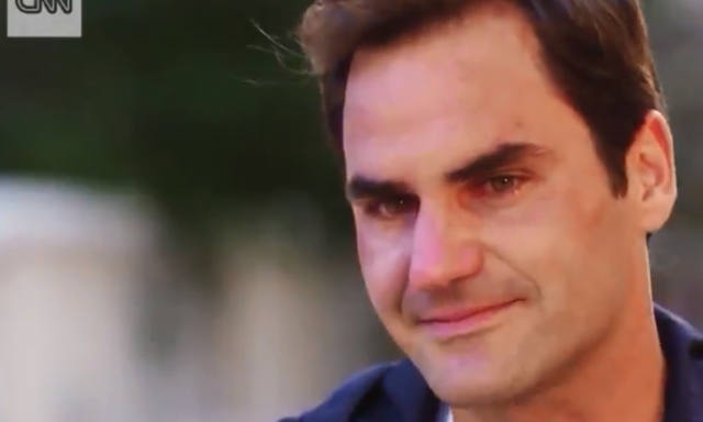 FOTO: Federer se quebró al recordar a su ex entrenador fallecido