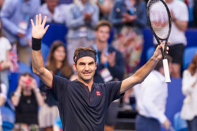 FOTO: Roger Federer arrasó al británico Norrie en su debut