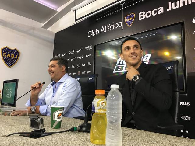 FOTO: Nicolás Burdisso se convirtió en el nuevo mánager de Boca