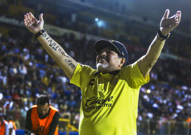 FOTO: Maradona quiere seguir en Dorados y pidió refuerzos de lujo