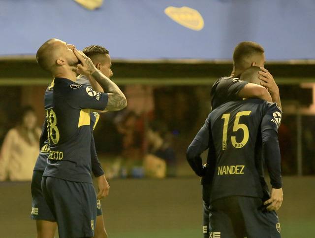 El delantero de Boca tuvo una noche soñada.