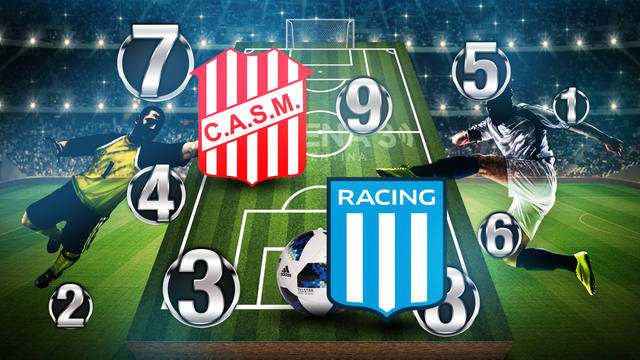 San Martín y Racing protagonizaron un duelo vibrante.