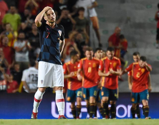 FOTO: España humilló 6-0 al subcampeón del mundo Croacia