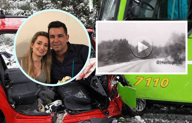 Difunden el video del terrible accidente de Giallombardo