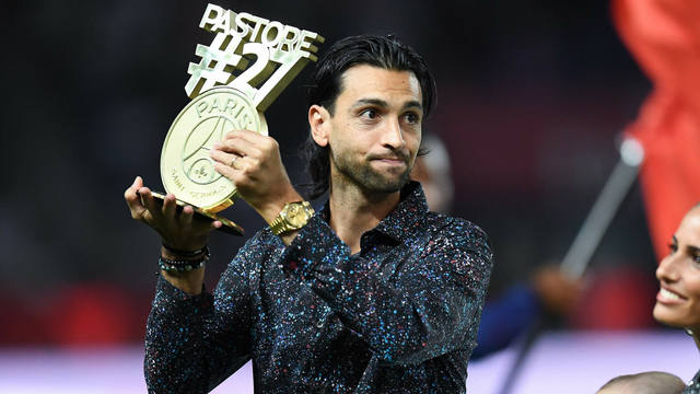 El PSG homenajeó a Pastore en su despedida del club francés