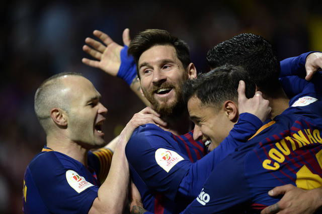 FOTO: El Barcelona goleó al Sevilla y sumó otro título