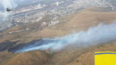 AUDIO: Bomberos controlaron dos incendios forestales en Córdoba