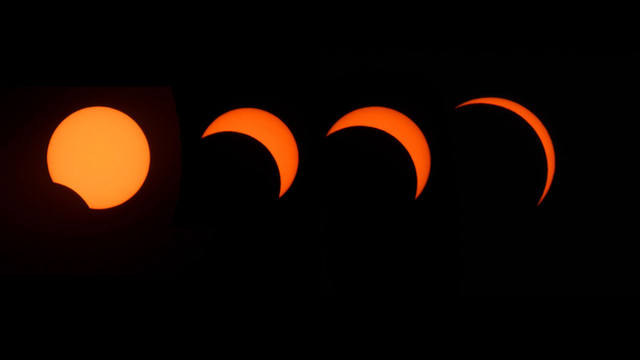FOTO: Volvé a ver todo el eclipse en menos de un minuto