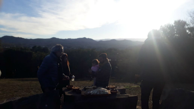 En el sur de la provincia se vivió el eclipse con emoción