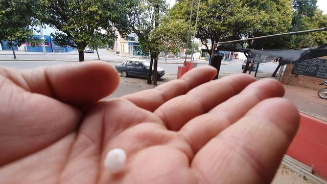 Para los meteorólogos, fueron copos de aguanieve