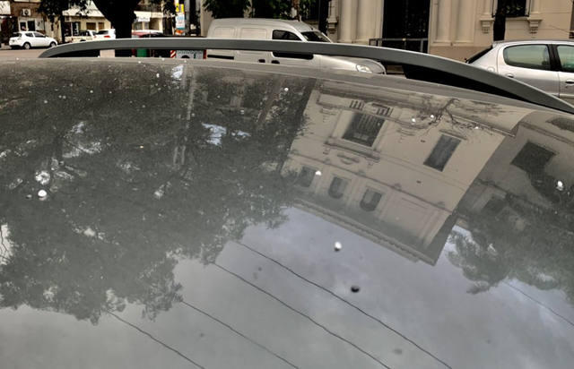 Para los meteorólogos, fueron copos de aguanieve