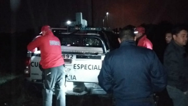 Murió policía atropellada por un móvil que caía en pendiente