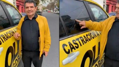 AUDIO: El diputado Olmedo denunció que balearon su camioneta