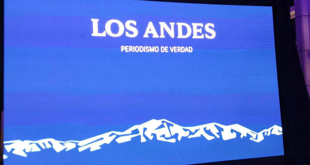 Presentación de los cambios en el diario Los Andes.