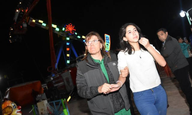 Las fotos y videos del rescate en el parque de diversiones