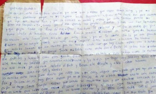 FOTO: Madre de caído en Malvinas recibió su carta 37 años después