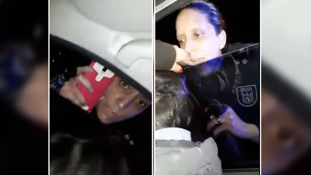 FOTO: Filmó a una policía agrediendo a su novia en Mendoza