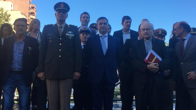 Con distintos actos en Córdoba, rinden homenaje a los héroes