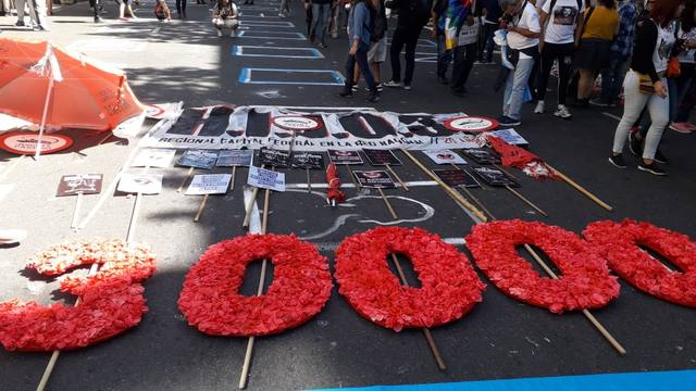 FOTO: Masivos actos y marchas por el Día Nacional de la Memoria