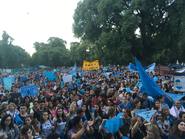 Miles de personas marcharon 