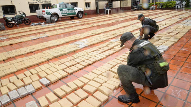 FOTO: Secuestraron cuatro toneladas de marihuana en Formosa