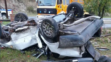 Un joven muerto y dos heridos por accidente en Los Hornillos