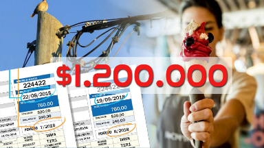 Adulteró el medidor de luz y debe pagar multa de $1.200.000