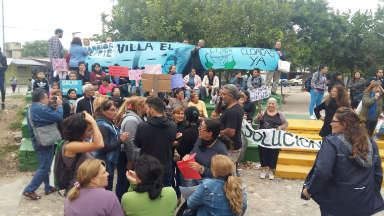 AUDIO: Vecinos de Villa El Libertador reclamaron redes cloacales