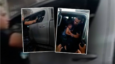AUDIO: Un padre dejó a su hijo encerrado en el auto y fue detenido