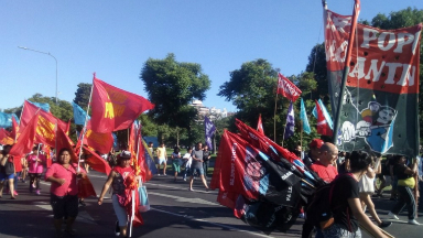 AUDIO: Incidentes en marcha a favor de Maduro en Buenos Aires