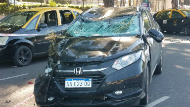 AUDIO: Dos muertos por un choque en Palermo