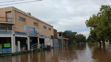 AUDIO: Llovieron 140 mm en Villa del Soto: 15 evacuados