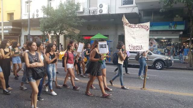 FOTO: Las mujeres marcharon en pleno centro de Córdoba