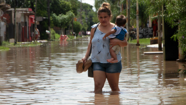 AUDIO: La Nación envió ayuda social a las zonas inundadas