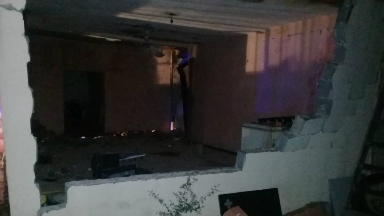 AUDIO: Una centella destrozó una casa en la localidad de La Playa