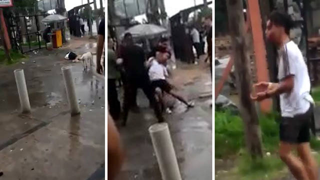 Ataque en Sutton - Patovica dejó inconsciente a joven