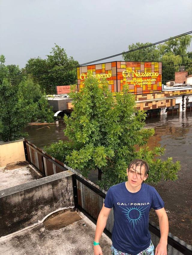 Inundación en Mina Clavero