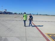 Messi llegó a Rosario en su increíble jet privado: las fotos