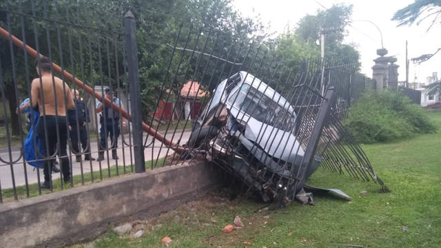 FOTO: Accidente Villa Allende