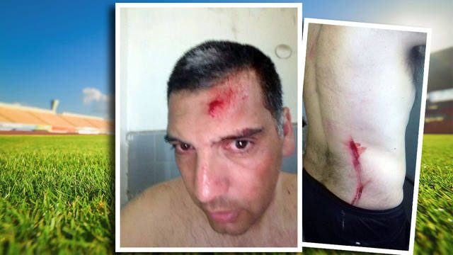 Video: brutal golpiza a un árbitro en Bahía Blanca