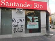 Vinculan a la protesta mapuche el atentado a un banco