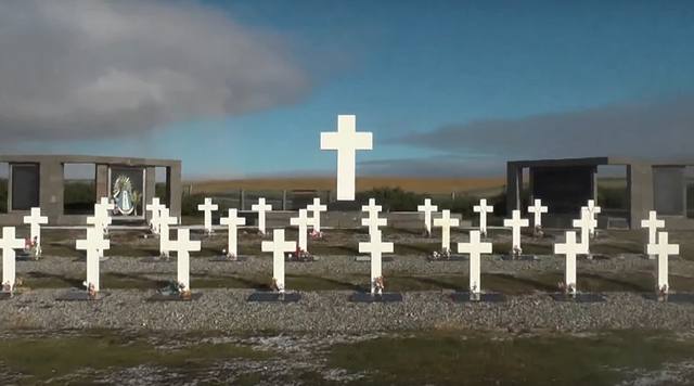 FOTO: Ya son 103 los soldados identificados en las Islas Malvinas