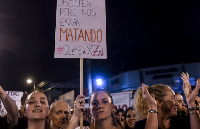 FOTO: Masivo pedido de justicia por la muerte de Zaira Rodríguez