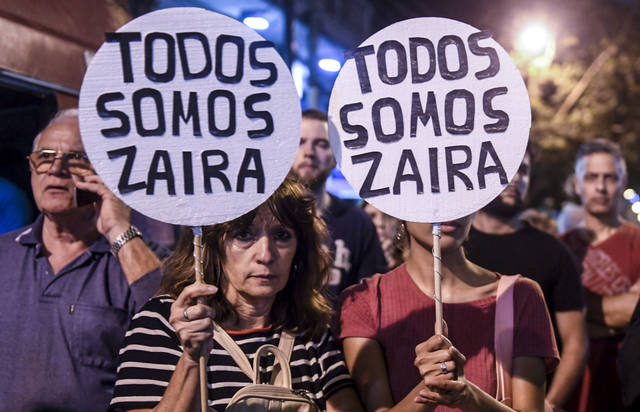 FOTO: Masivo pedido de justicia por la muerte de Zaira Rodríguez