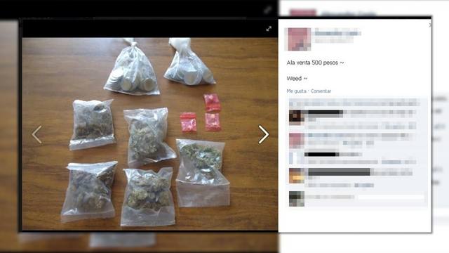 FOTO: Lo detuvieron por vender droga a través de Facebook
