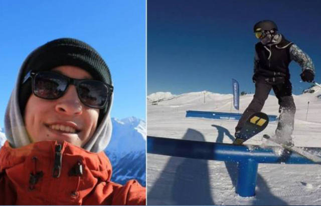 FOTO: Un joven esquiador murió en Esquel al caer mal de un salto