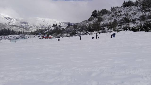 Septiembre se despidió con una nevada en Bariloche